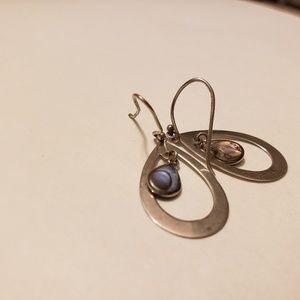 Light-blue Drop Earrings